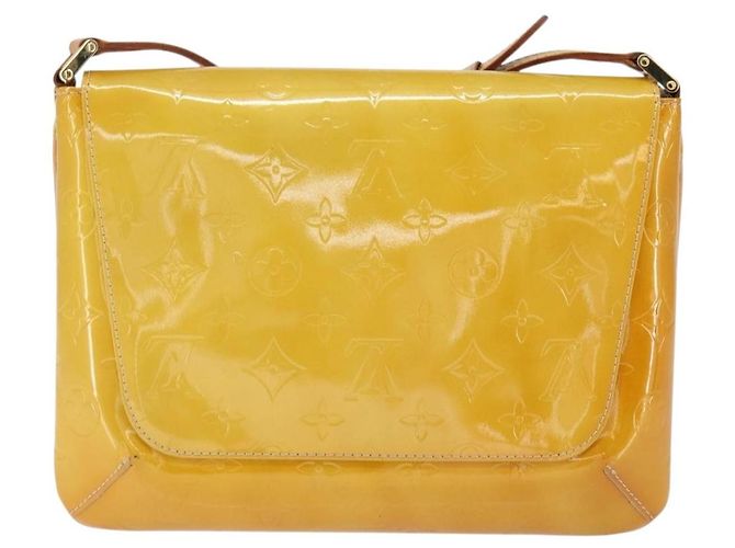 Sac à main Thompson Street Louis Vuitton Monogram Vernis Moyen Beige - vue 2