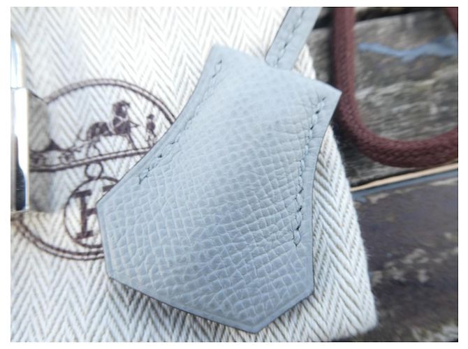 nuova campanella e lucchetto hermès 2 chiavi blu cielo - vista 2