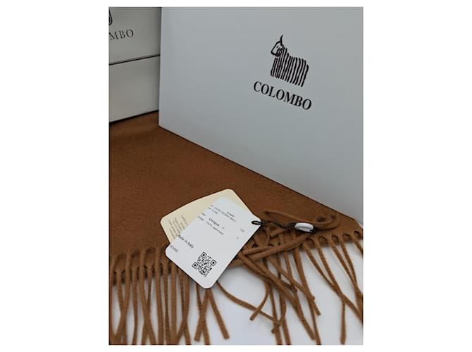 Lanificio colombo scarf Cammello - vista 5
