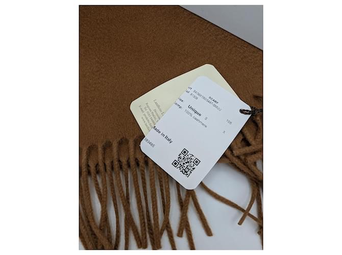 Lanificio colombo scarf Cammello - vista 6