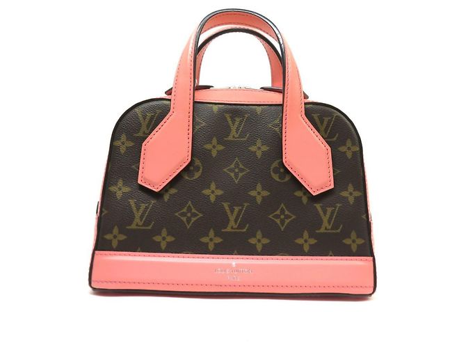 Borsa Mini Dora Monogramma Louis Vuitton Rosa Corallo - vista 2