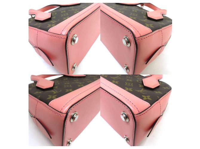 Borsa Mini Dora Monogramma Louis Vuitton Rosa Corallo - vista 5