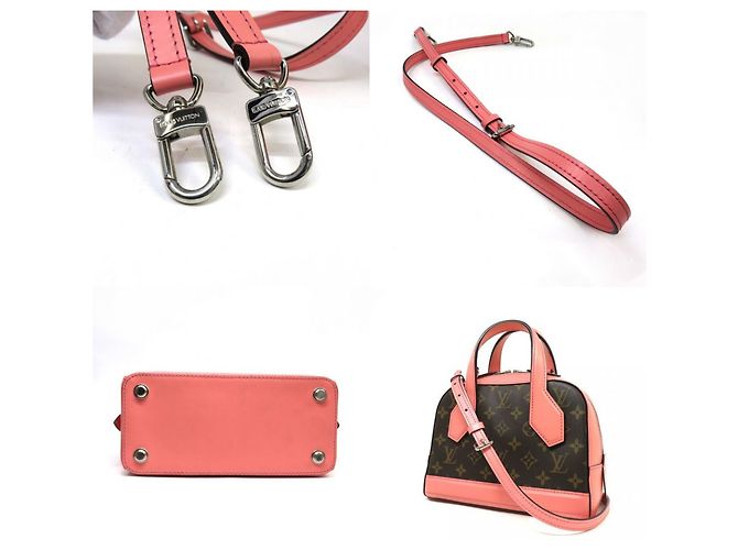 Borsa Mini Dora Monogramma Louis Vuitton Rosa Corallo - vista 9