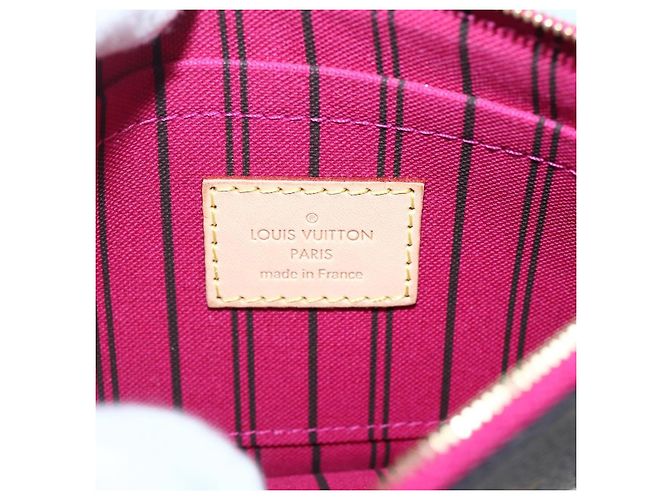 Pochette Neverfull Monogram in Tela Piccola Louis Vuitton - vista 6