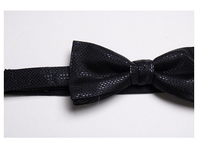 Papillon in struttura lucida nera Saint Laurent Nero - vista 2