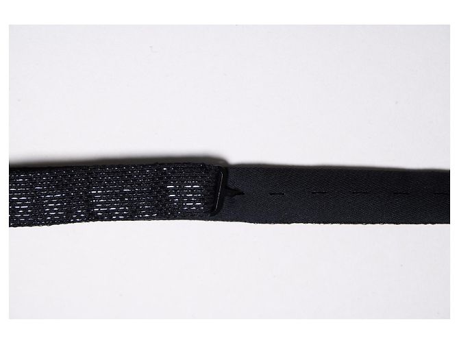 Papillon in struttura lucida nera Saint Laurent Nero - vista 4