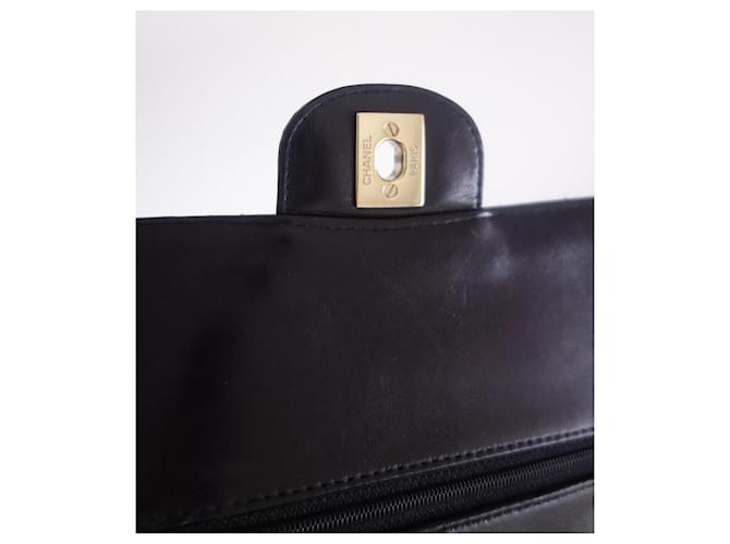 Timeless Borsa Chanel Classica Nera Glitter Nero - vista 4