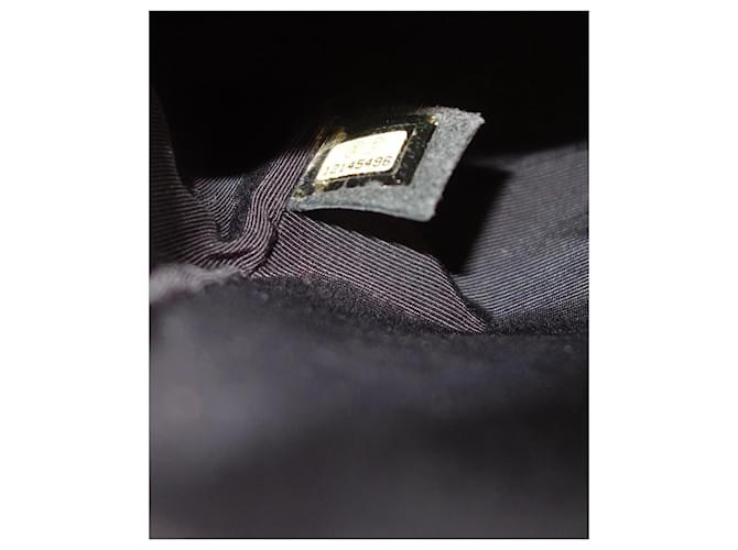 Timeless Borsa Chanel Classica Nera Glitter Nero - vista 8