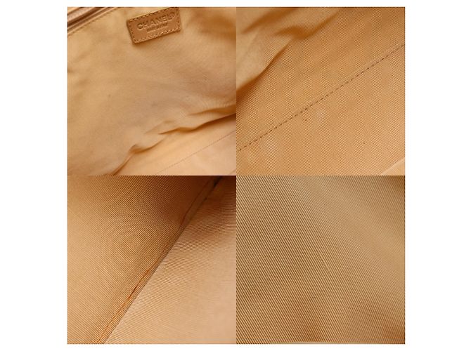 Borsa tote Wild Stitch di Chanel Beige - vista 12
