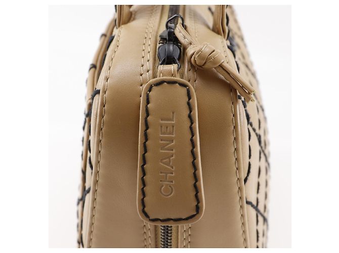 Borsa tote Wild Stitch di Chanel Beige - vista 17
