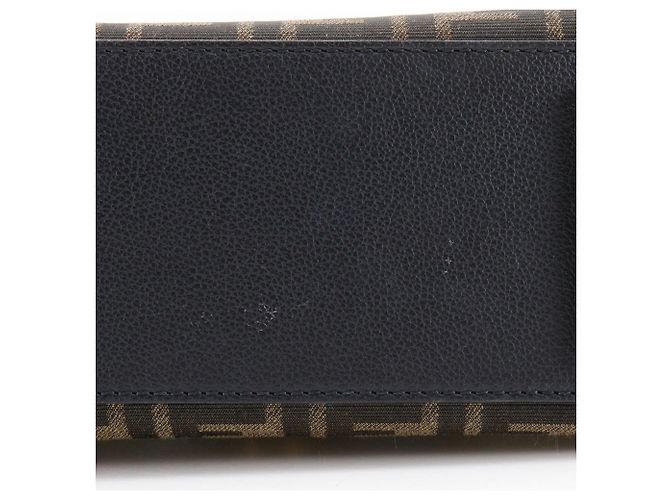 Borsa Fendi La Medusa Zucca Marrone Nero - vista 10