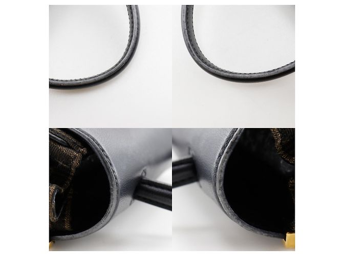 Borsa Fendi La Medusa Zucca Marrone Nero - vista 18