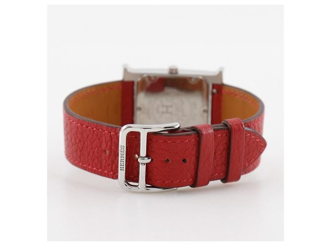 Relógio Hermès Heure H Mostrador de Concha e Diamantes - vista 4