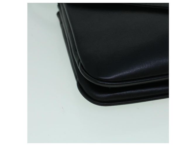 Bally Vintage Schultertasche aus Leder Schwarz - Ansicht 5