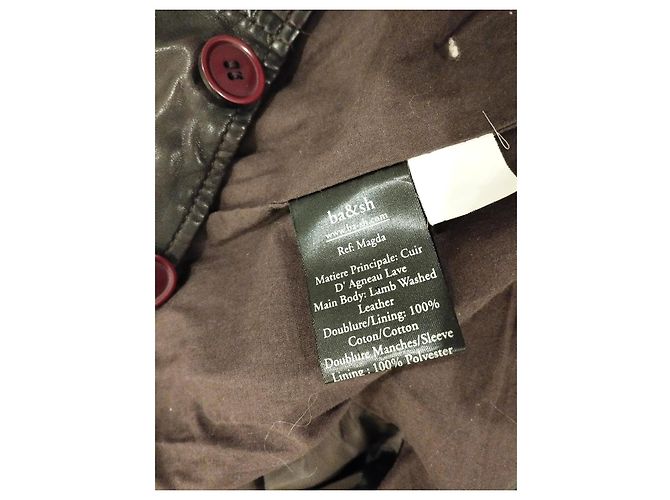 Ba&sh Magda Lammlederjacke T M/L Cognac - Ansicht 3
