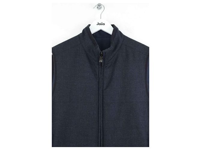 Corneliani Giacca di lana blu - vista 2