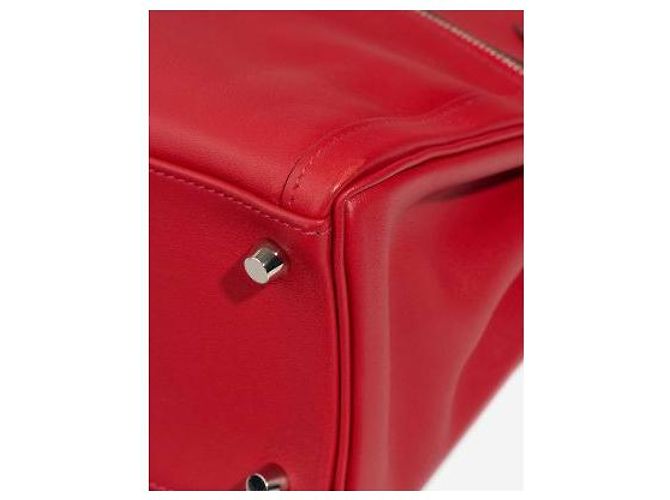 Hermès Borsa HERMES Kelly Lakis in Pelle Rossa - 102983 Rosso - vista 8