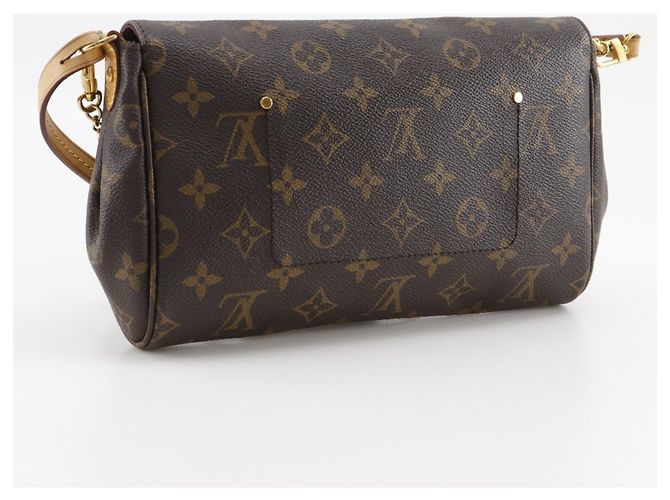 Borsa a Spalla Monogram Favorite PM di Louis Vuitton Marrone - vista 3
