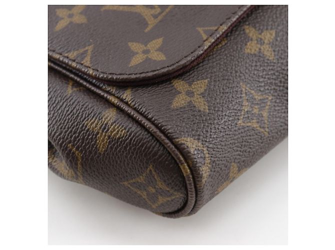 Borsa a Spalla Monogram Favorite PM di Louis Vuitton Marrone - vista 4