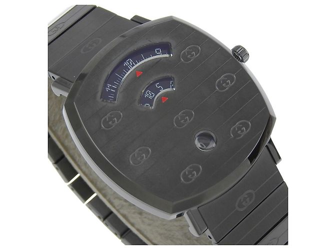 Orologio da Polso Gucci Grip Nero - vista 3