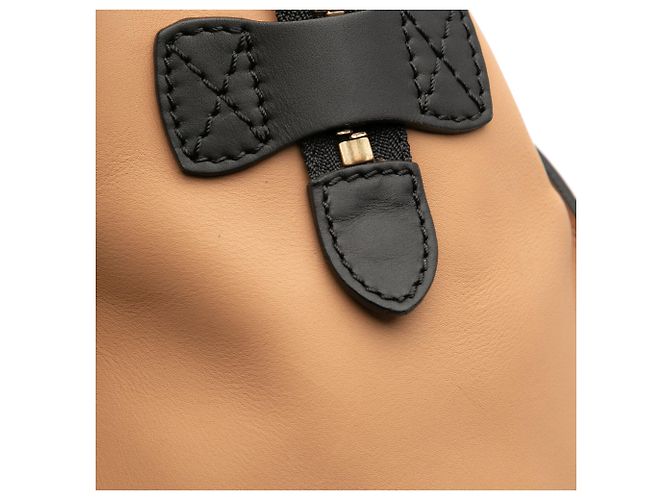 Luggage Céline Celine Weiße Mini Tricolor aus Kalbsleder Reisetasche - Ansicht 11