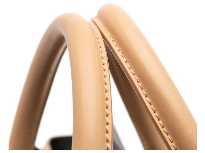 Luggage Céline Celine Weiße Mini Tricolor aus Kalbsleder Reisetasche - Ansicht 13