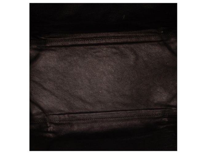 Luggage Céline Celine Weiße Mini Tricolor aus Kalbsleder Reisetasche - Ansicht 4