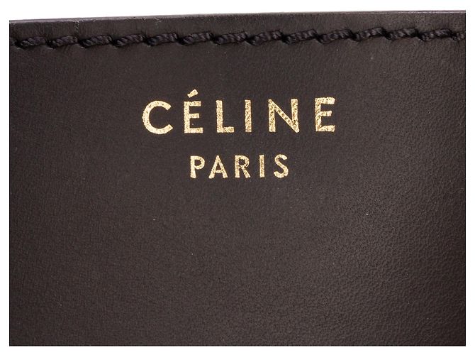 Luggage Céline Celine Weiße Mini Tricolor aus Kalbsleder Reisetasche - Ansicht 5