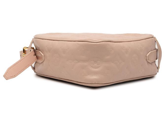 Borsa Sac Coeur in agnello goffrato Monogram rosa Louis Vuitton - vista 3