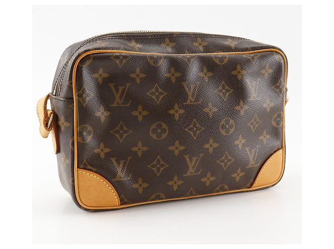 Borsa a Spalla Trocadero 27 di Louis Vuitton Marrone - vista 3