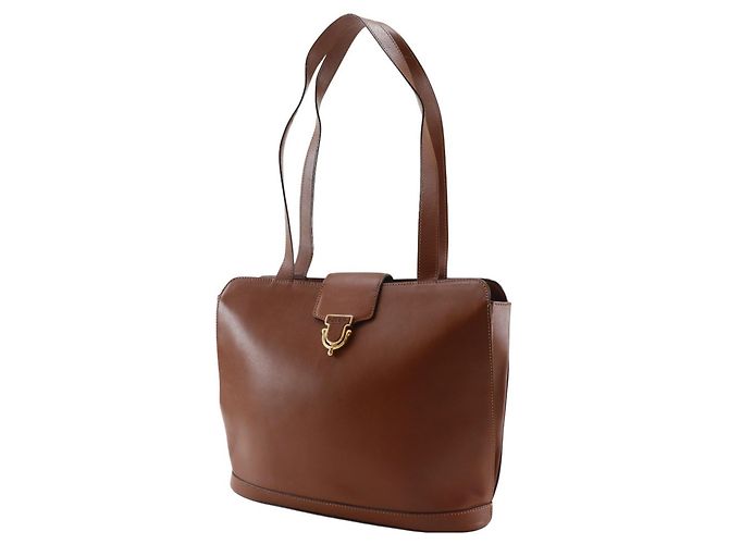 Céline Celine Braune Kalbsleder Tote Bag - Ansicht 2