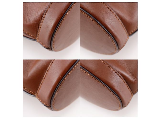 Céline Celine Braune Kalbsleder Tote Bag - Ansicht 4