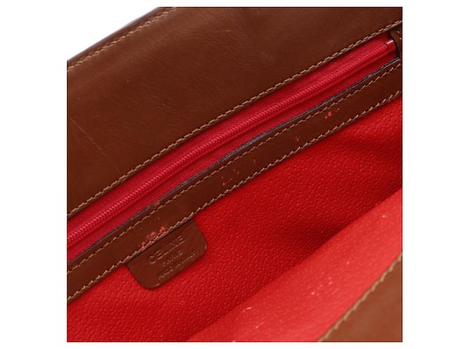 Céline Celine Braune Kalbsleder Tote Bag - Ansicht 8