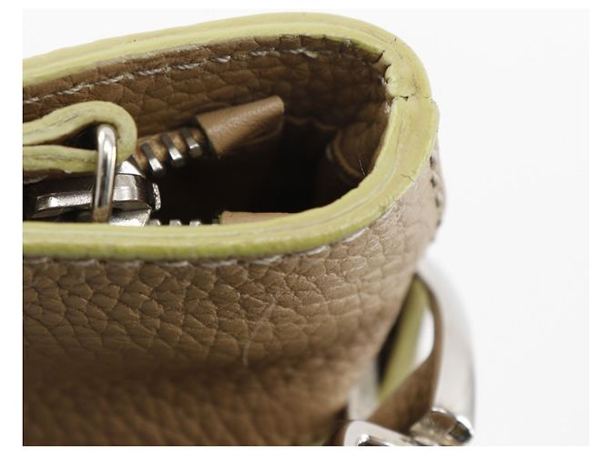 Bolsa tote de couro bege Tod's - vista 14