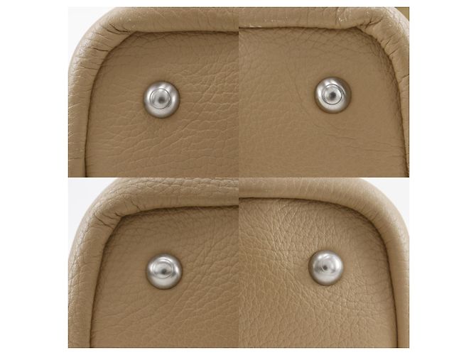 Bolsa tote de couro bege Tod's - vista 9
