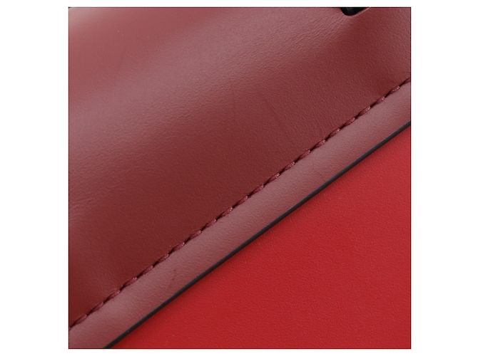 Borsa a Spalla Piccola Manhattan di Michael Kors Rosso - vista 10