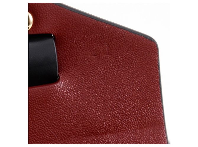Borsa a Spalla Piccola Manhattan di Michael Kors Rosso - vista 11