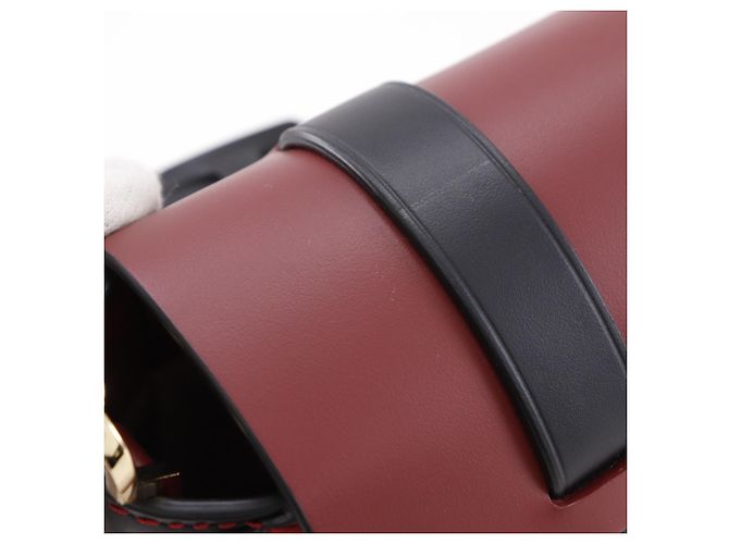 Borsa a Spalla Piccola Manhattan di Michael Kors Rosso - vista 12