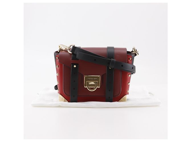Borsa a Spalla Piccola Manhattan di Michael Kors Rosso - vista 18