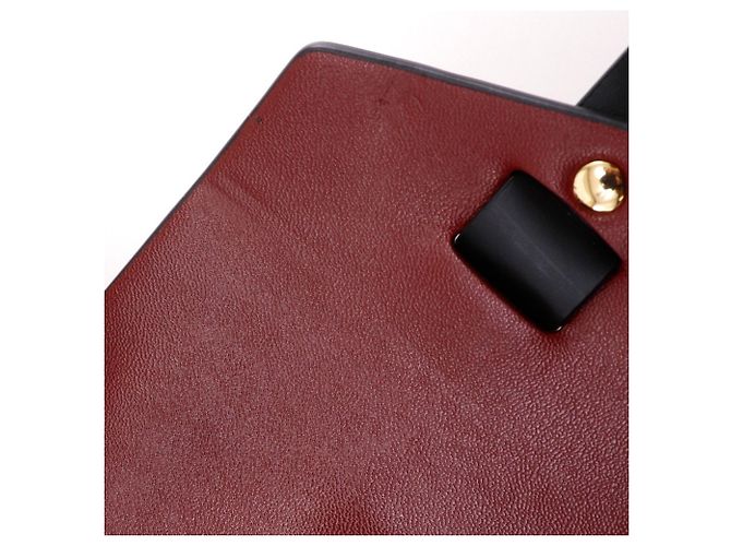 Borsa a Spalla Piccola Manhattan di Michael Kors Rosso - vista 9