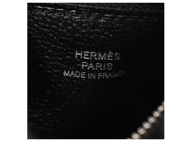 Charm Bolide Shark in pelle Swift nera di Hermès Nero - vista 4