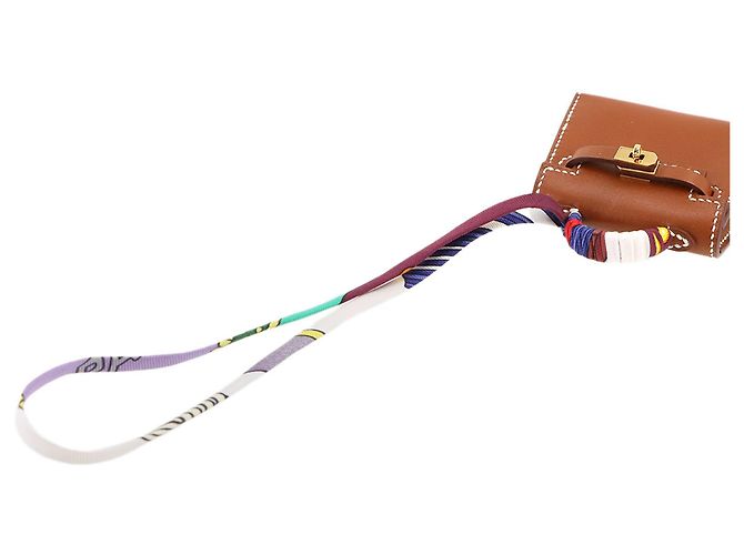 Charm Mini Borsa Twilly Kelly di Hermès Marrone - vista 6