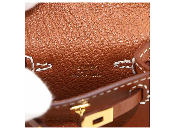 Charm Mini Borsa Twilly Kelly di Hermès Marrone - vista 8