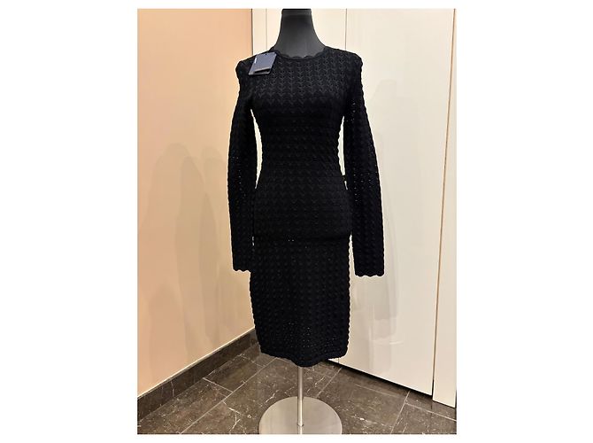 Schwarzes Kleid Louis Vuitton S - Ansicht 2