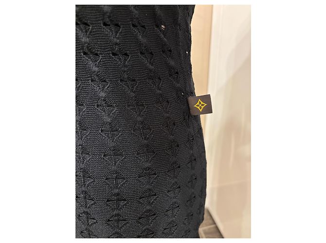 Schwarzes Kleid Louis Vuitton S - Ansicht 4