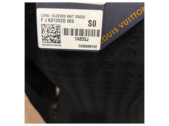 Schwarzes Kleid Louis Vuitton S - Ansicht 8