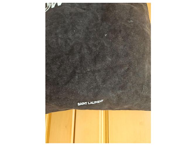 Saint Laurent Canvas Tote Bag Schwarz - Ansicht 3