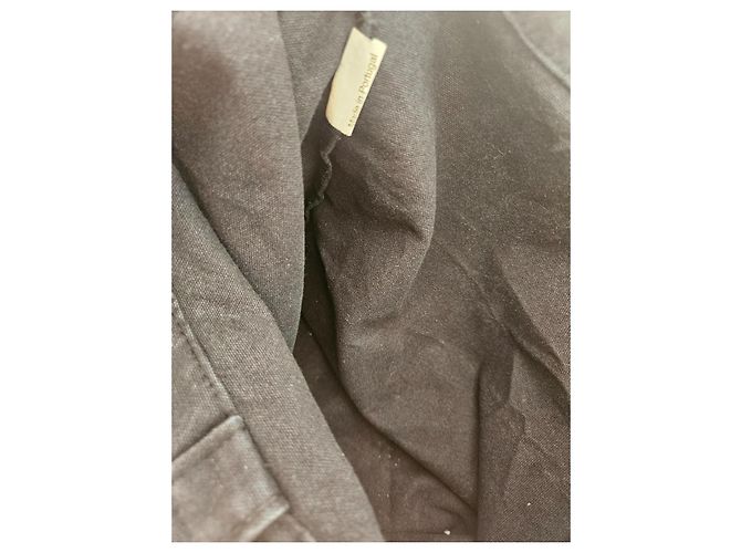 Saint Laurent Canvas Tote Bag Schwarz - Ansicht 5