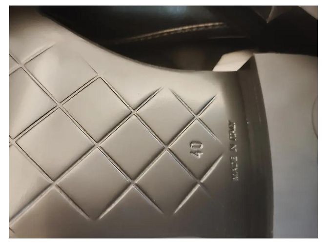 Chanel Turn Lock Mules Black Leather - view 2