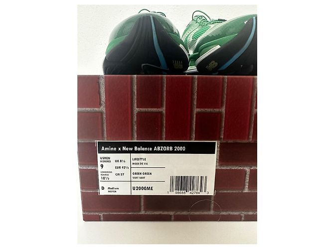 New Balance Abzorb 2000 x Aminé Biblioteca Verde - vista 5